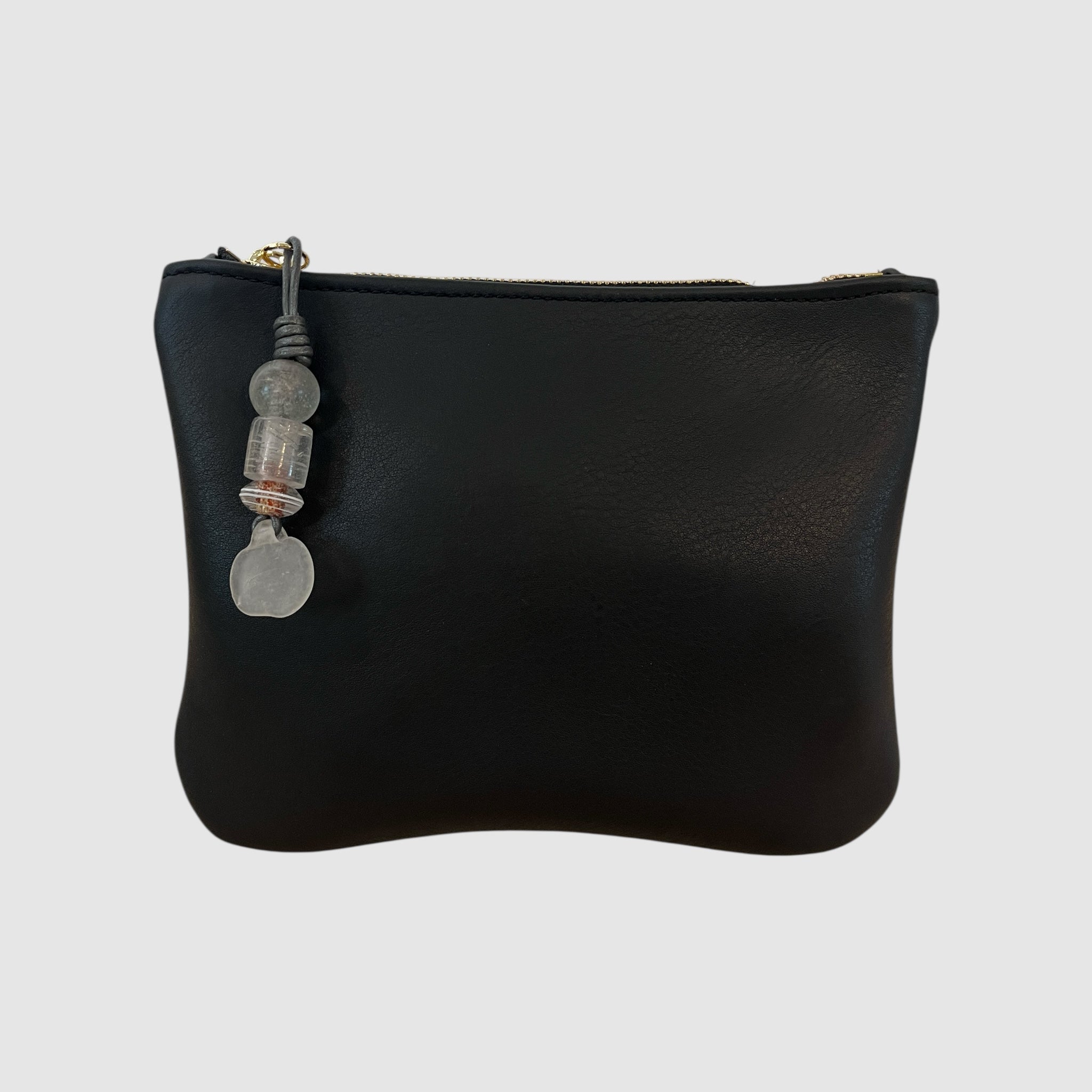 SMALL CALYPSO CLUTCH // BLACK