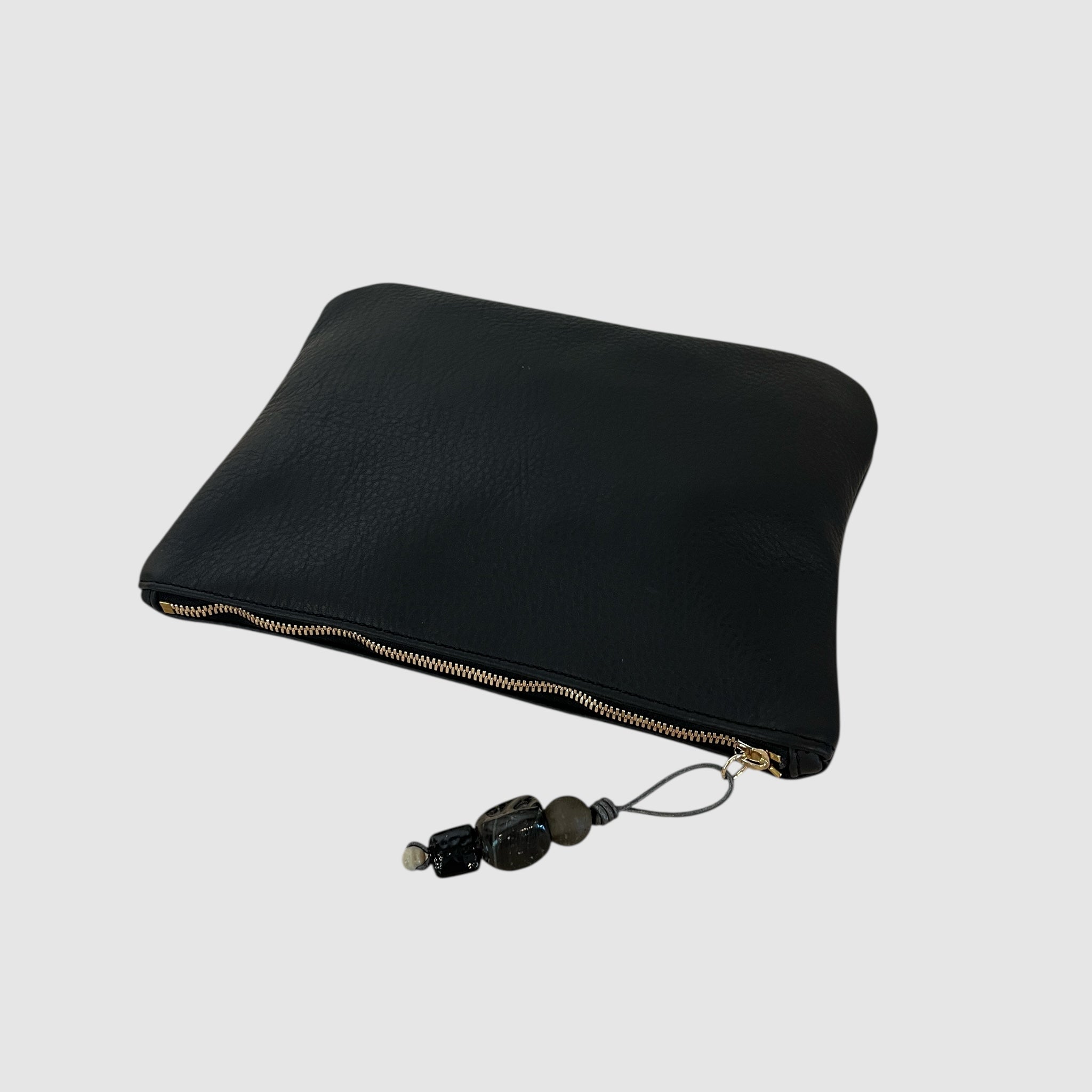 LARGE CALYPSO CLUTCH // BLACK #2