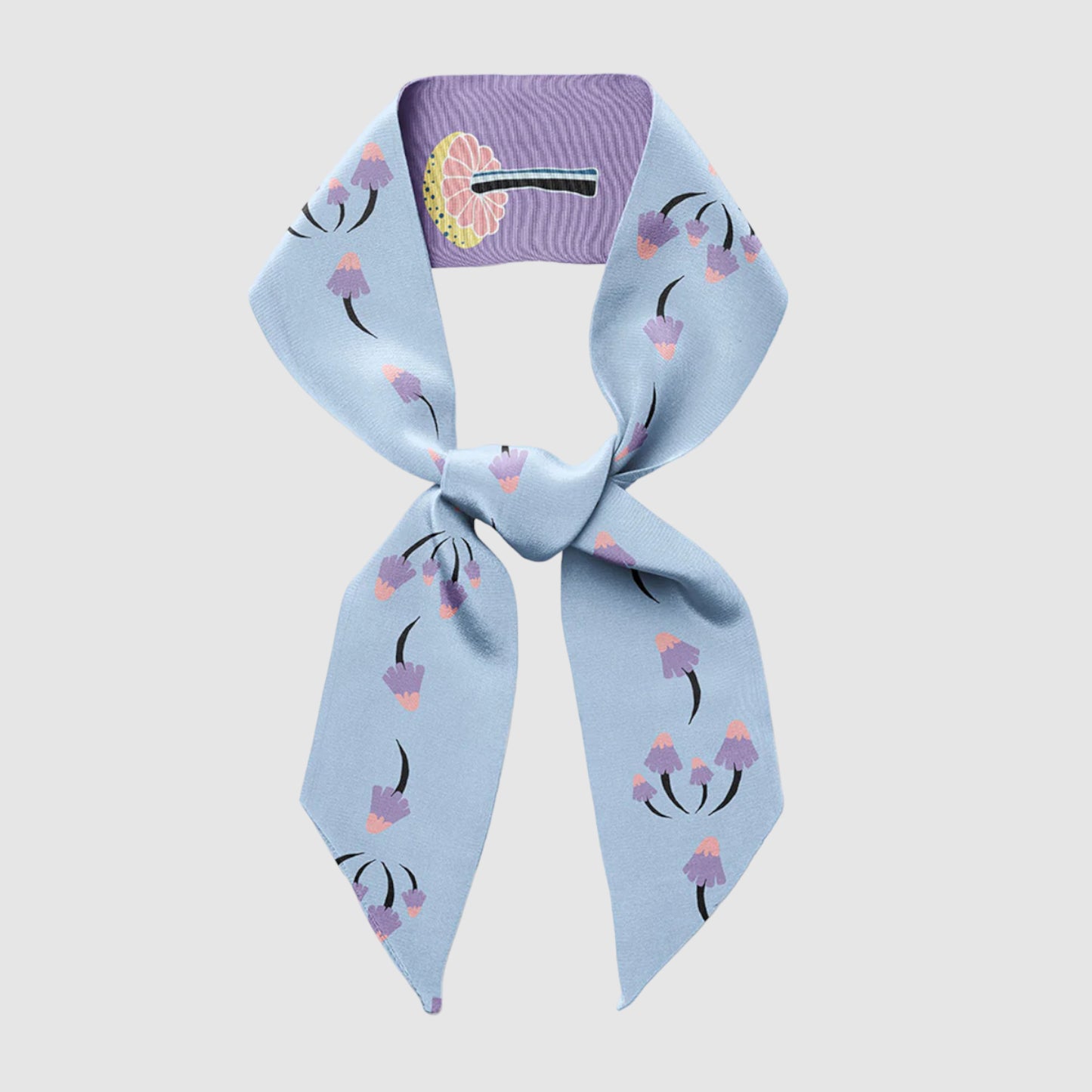 CENTINELLE SKINNY SCARF // LINGONBERRY
