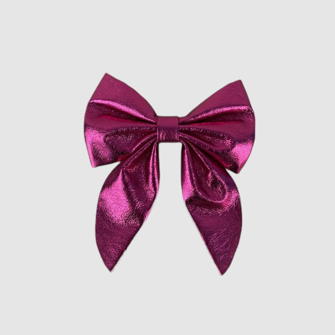 WINGED NECK BOW // WRONG PINK