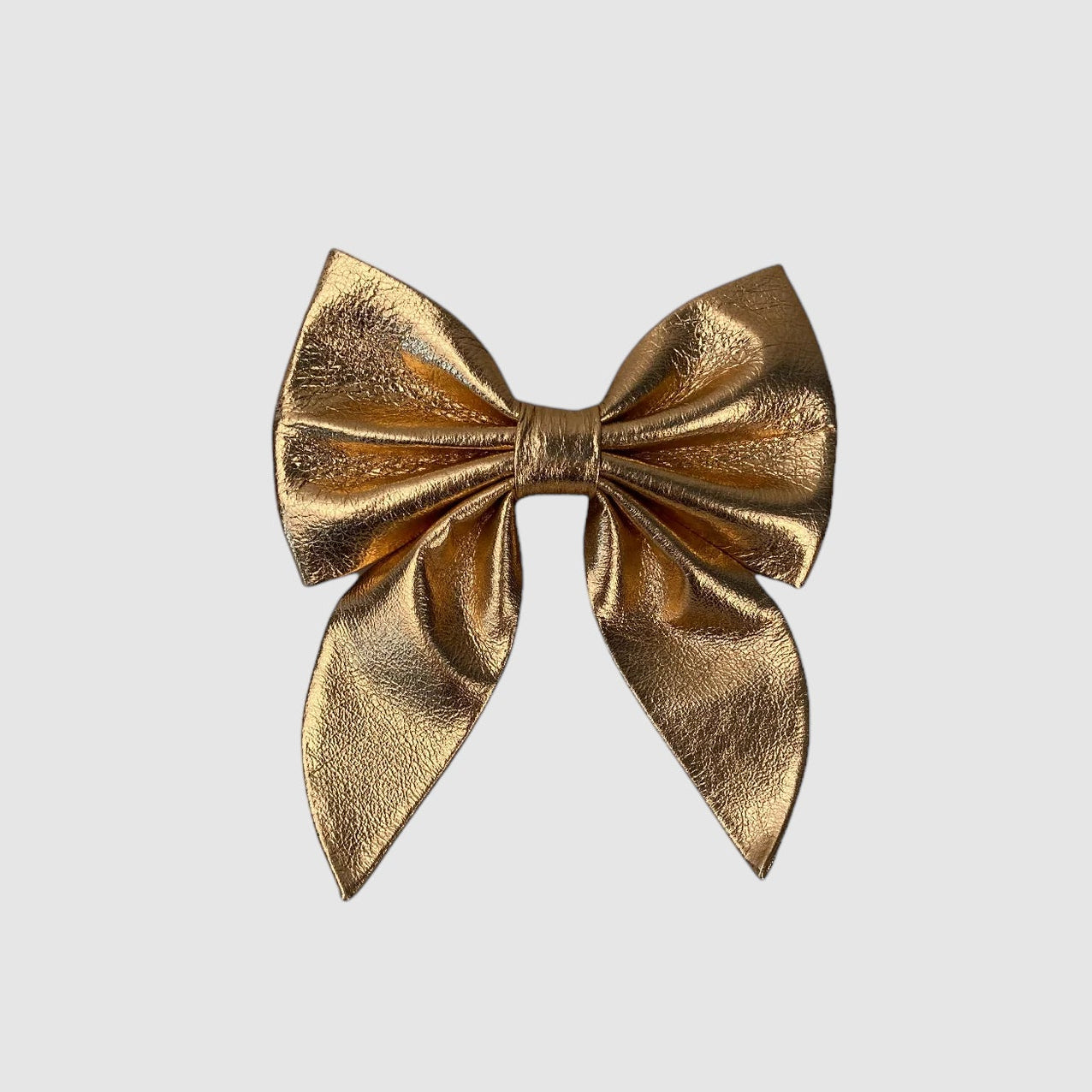 WINGED NECK BOW // ROSE GOLD