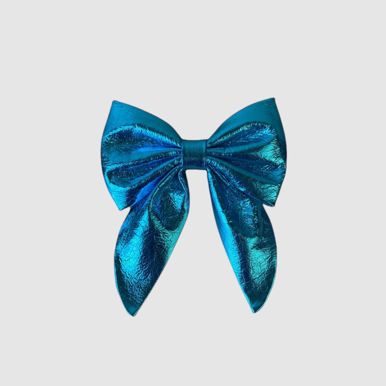 WINGED NECK BOW // TENACIOUS TEAL