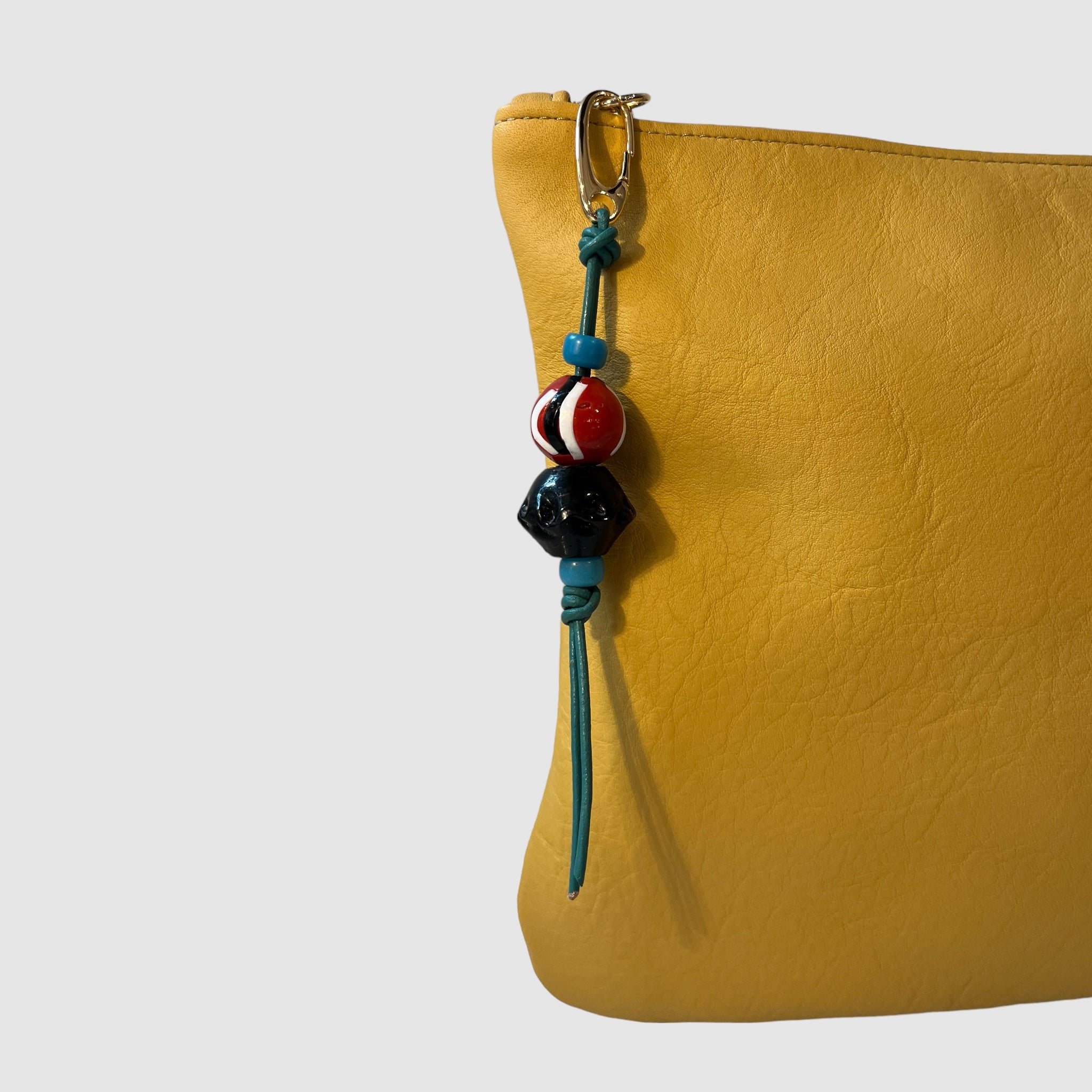 SMALL CALYPSO CLUTCH // DARK HONEY