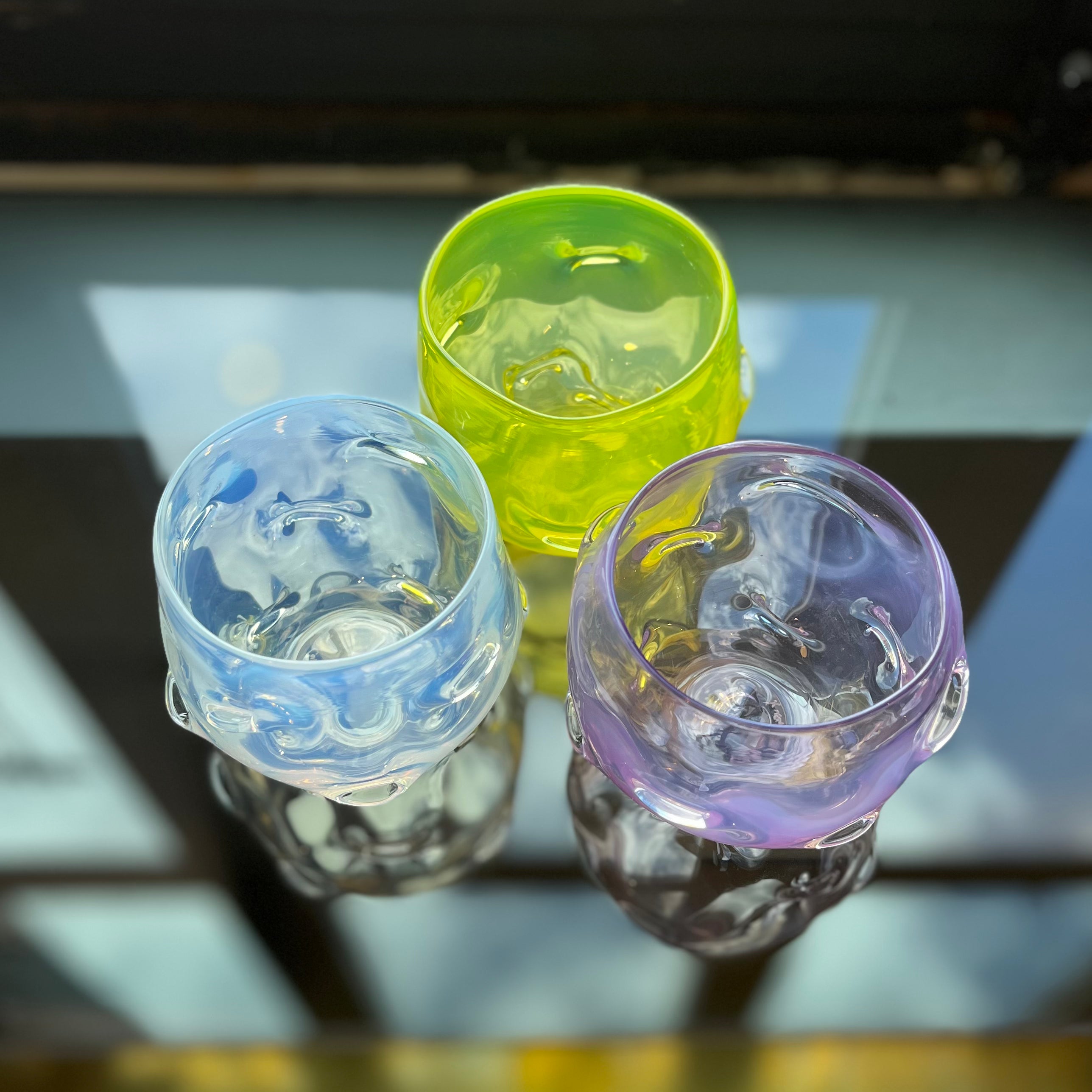 COLE JOHNSON // NEON YELLOW GLASS
