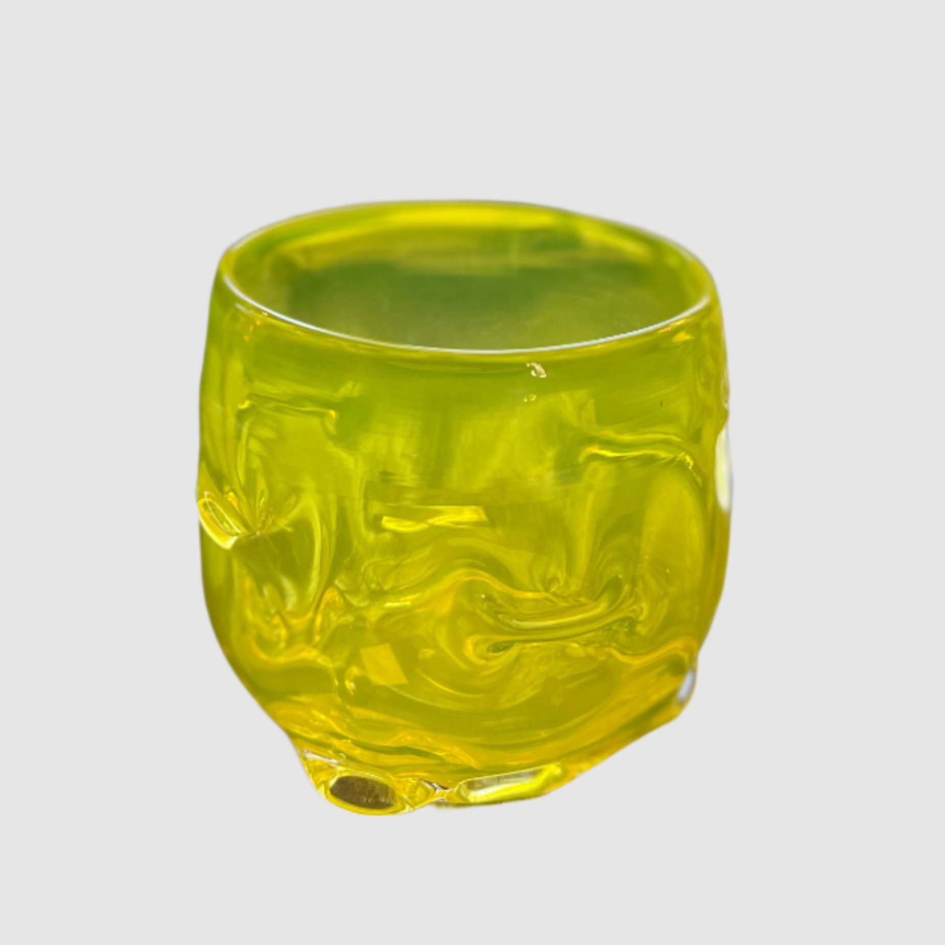 COLE JOHNSON // NEON YELLOW GLASS