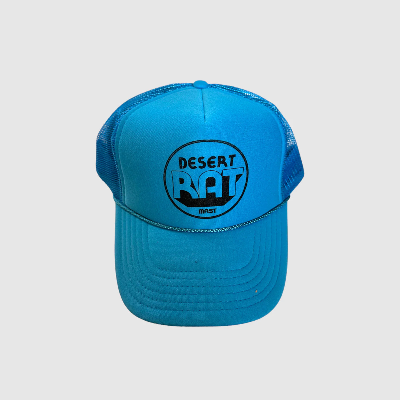 DESERT RAT // TRUCKER HAT // NEON BLUE