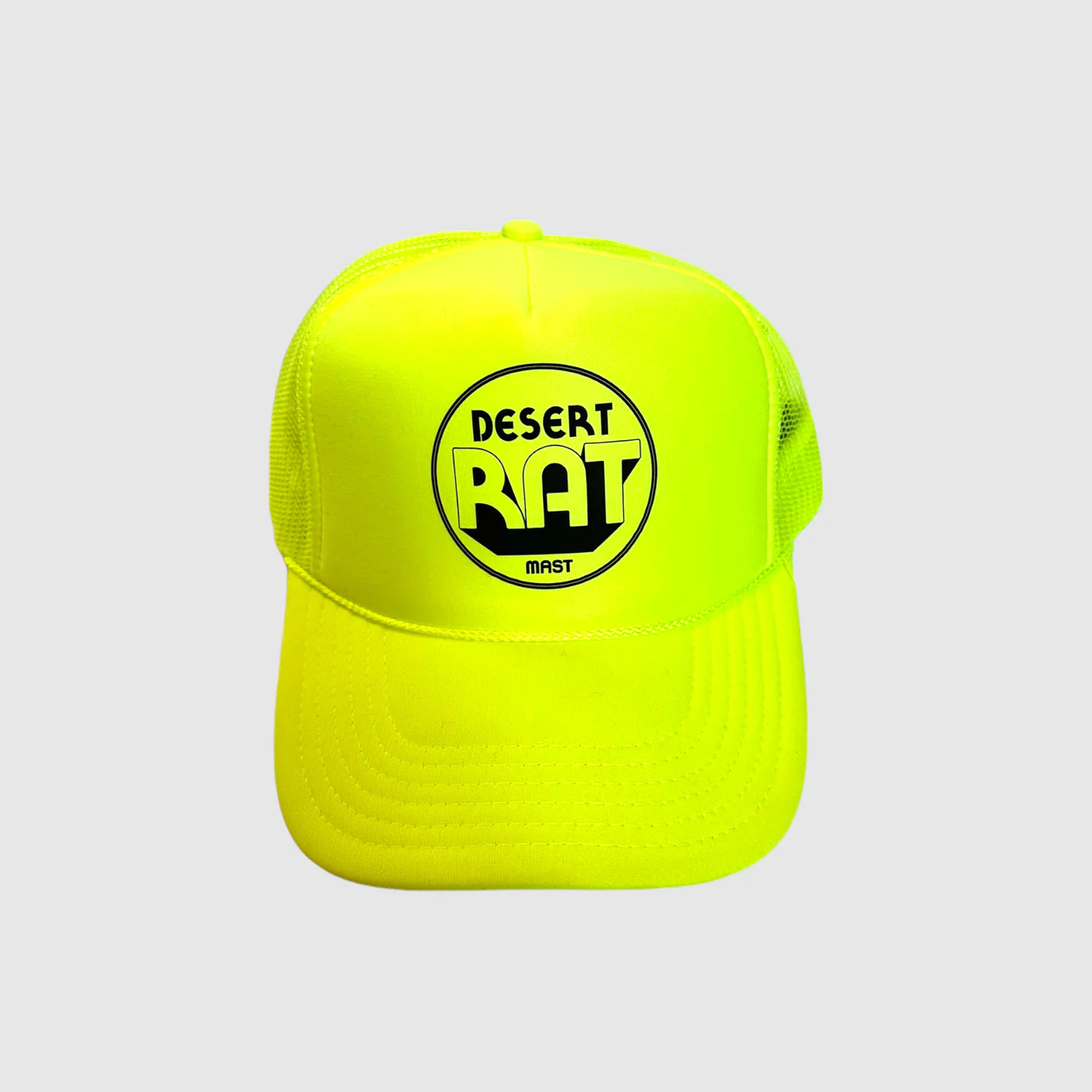 DESERT RAT // TRUCKER HAT // NEON YELLOW