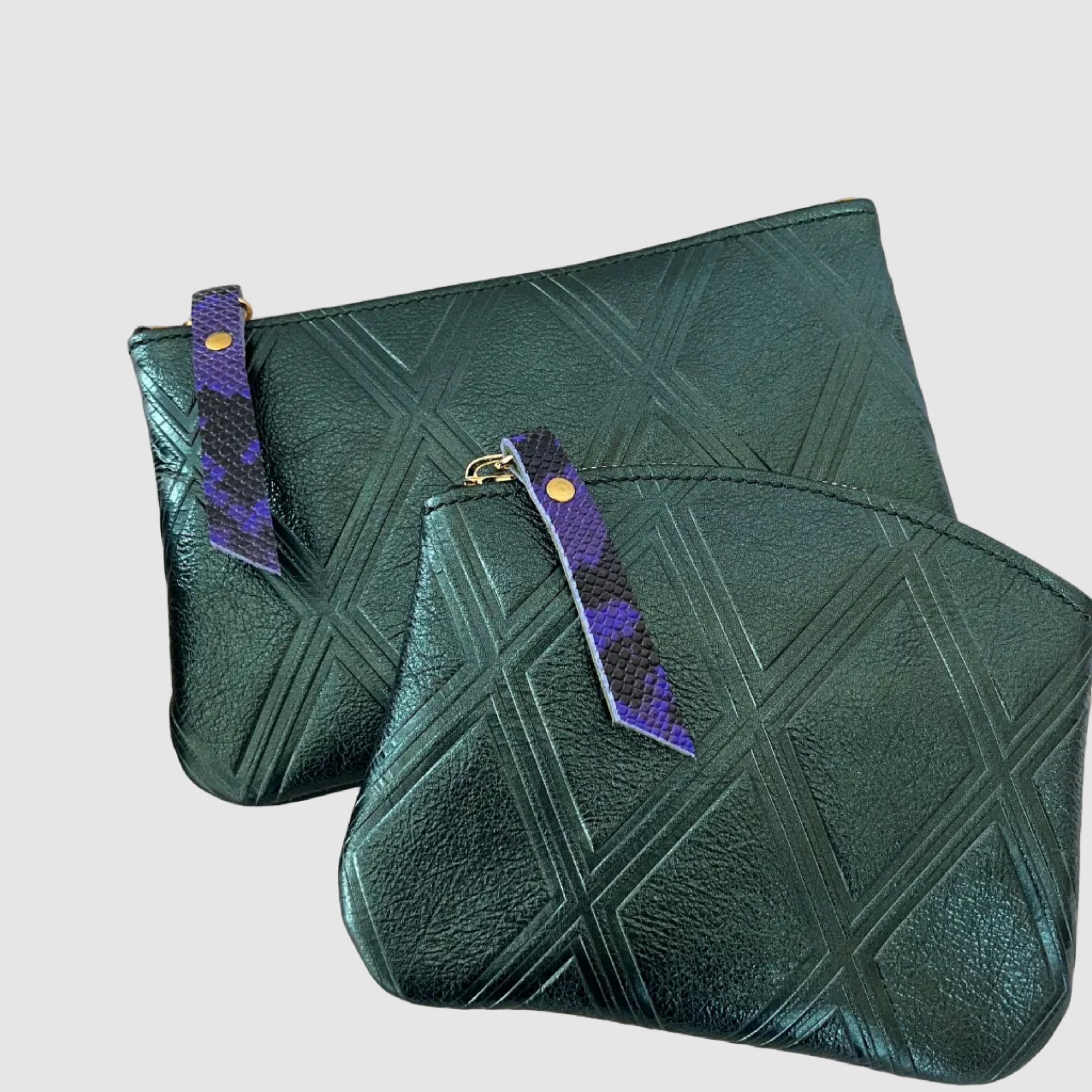 SMALL ZIPPER WALLET // SIREN