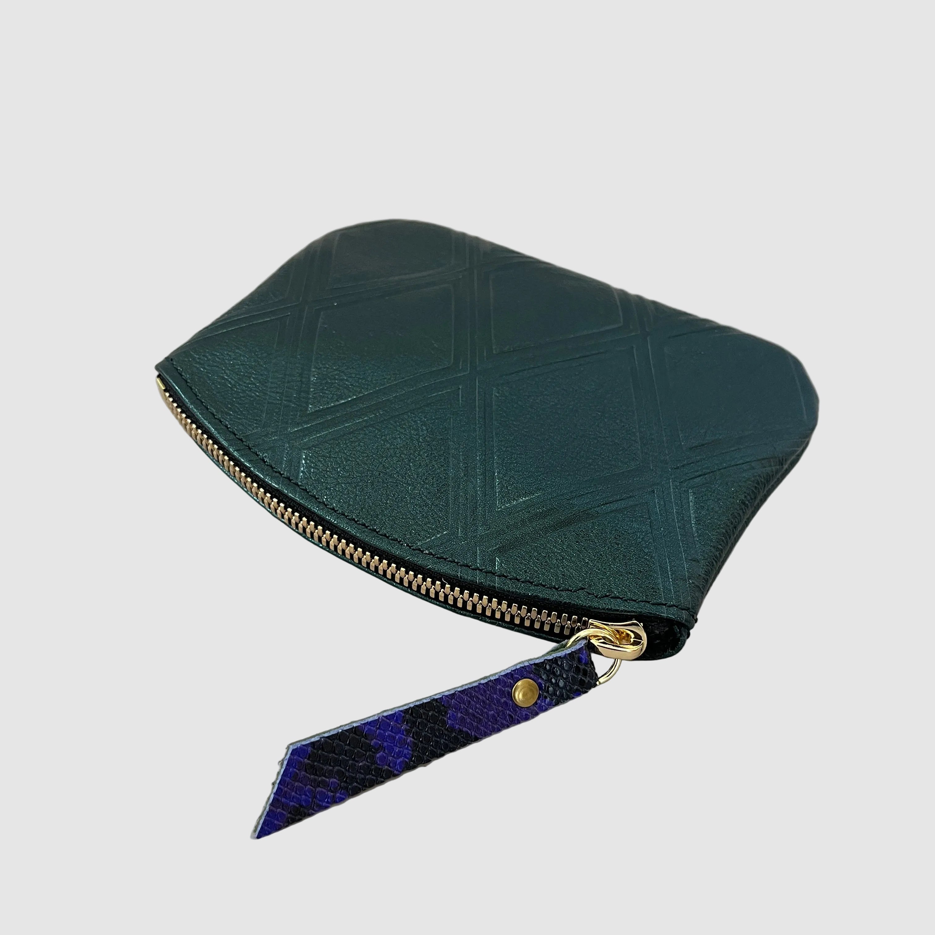 SMALL ZIPPER WALLET // SIREN