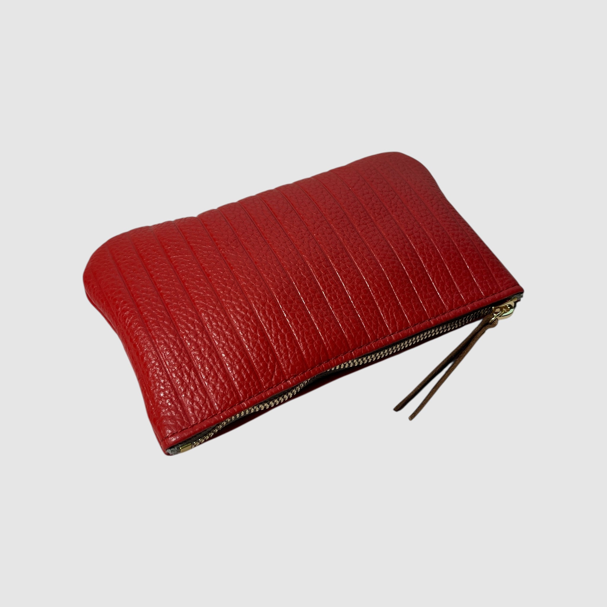 LONG ZIPPER WALLET // CHERRY LINES