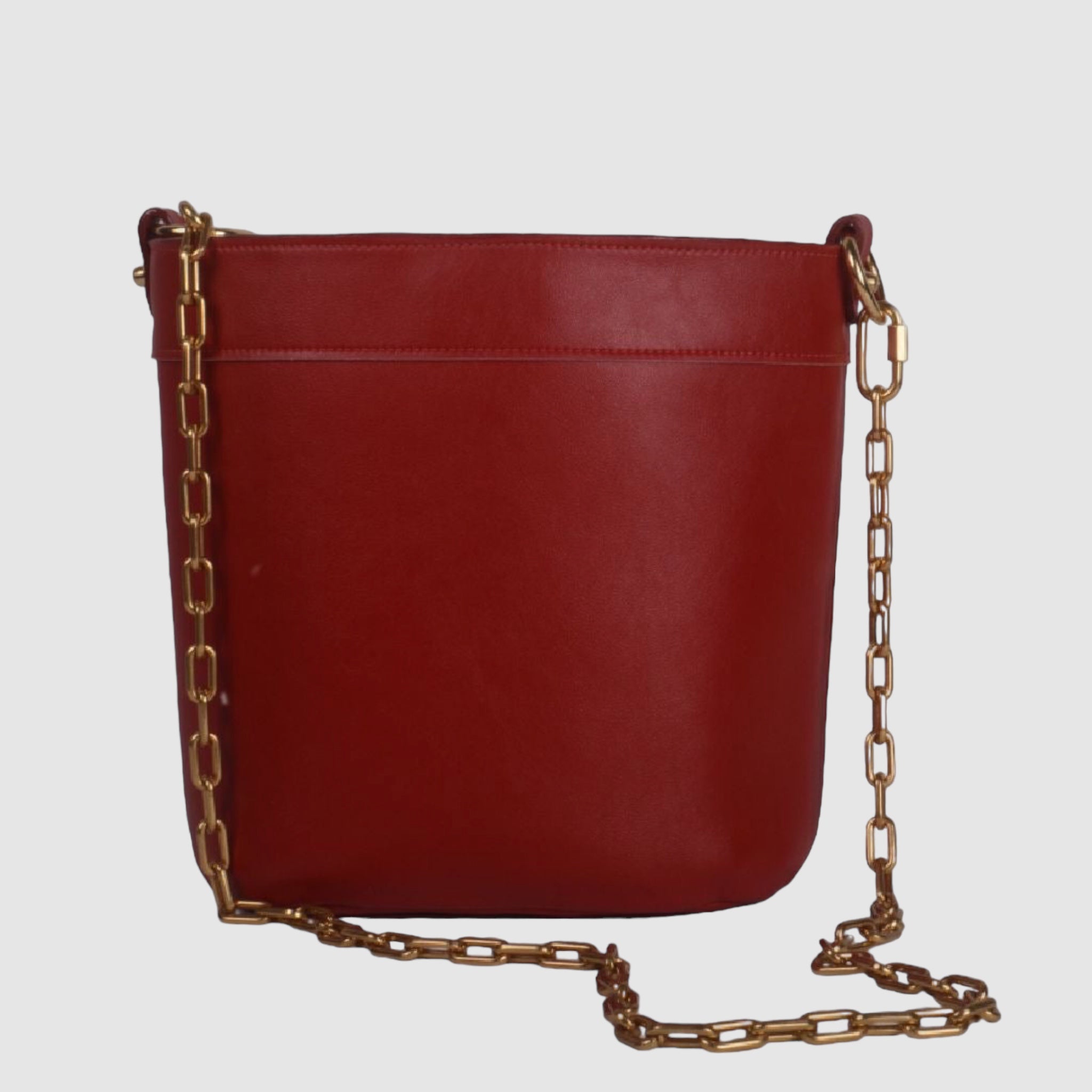 IMPOSTER BUCKET BAG // RED