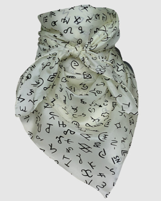 WILD RAG SILK SCARVES // IVORY BRAND