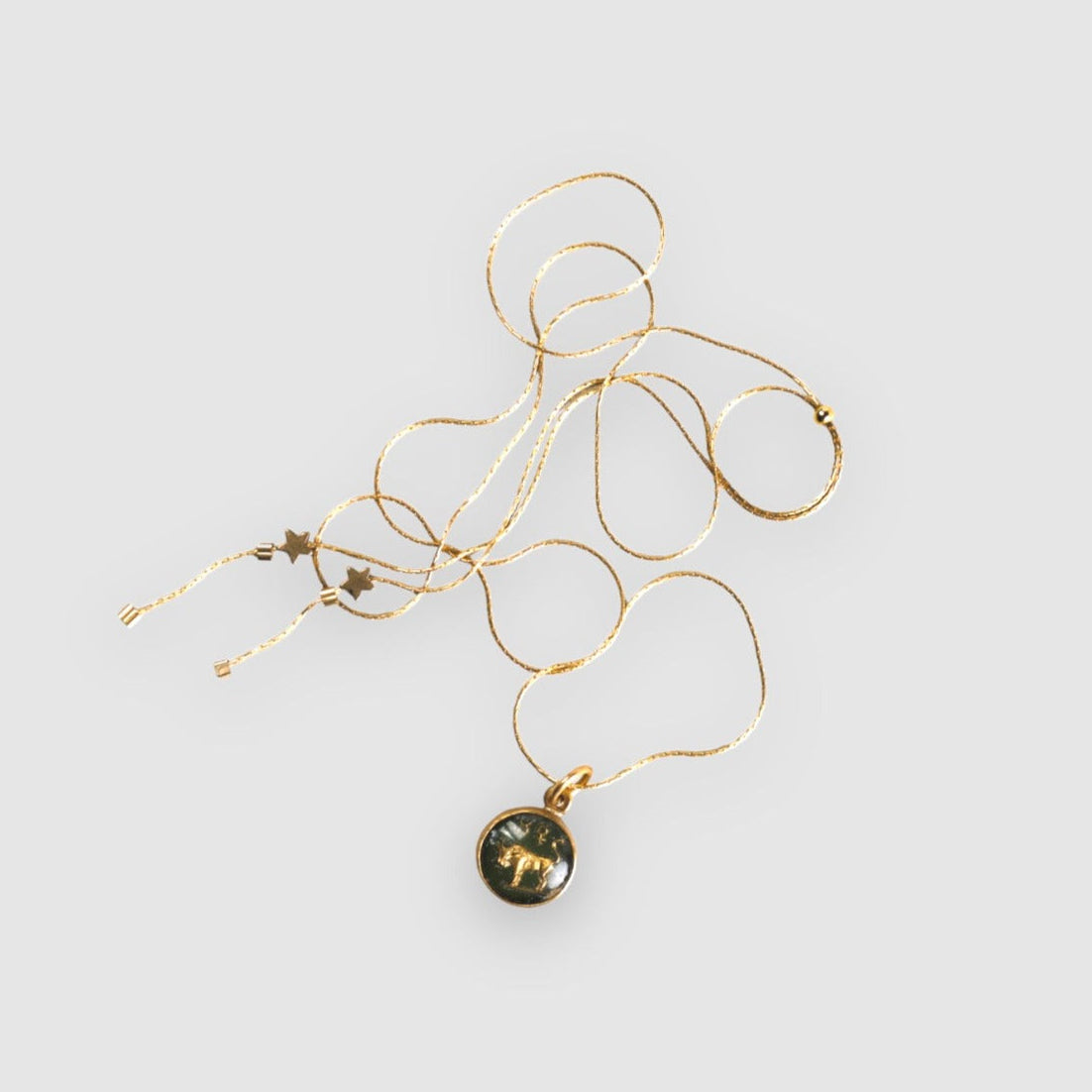 IN THE STARS INTAGLIO NECKLACE // TAURUS