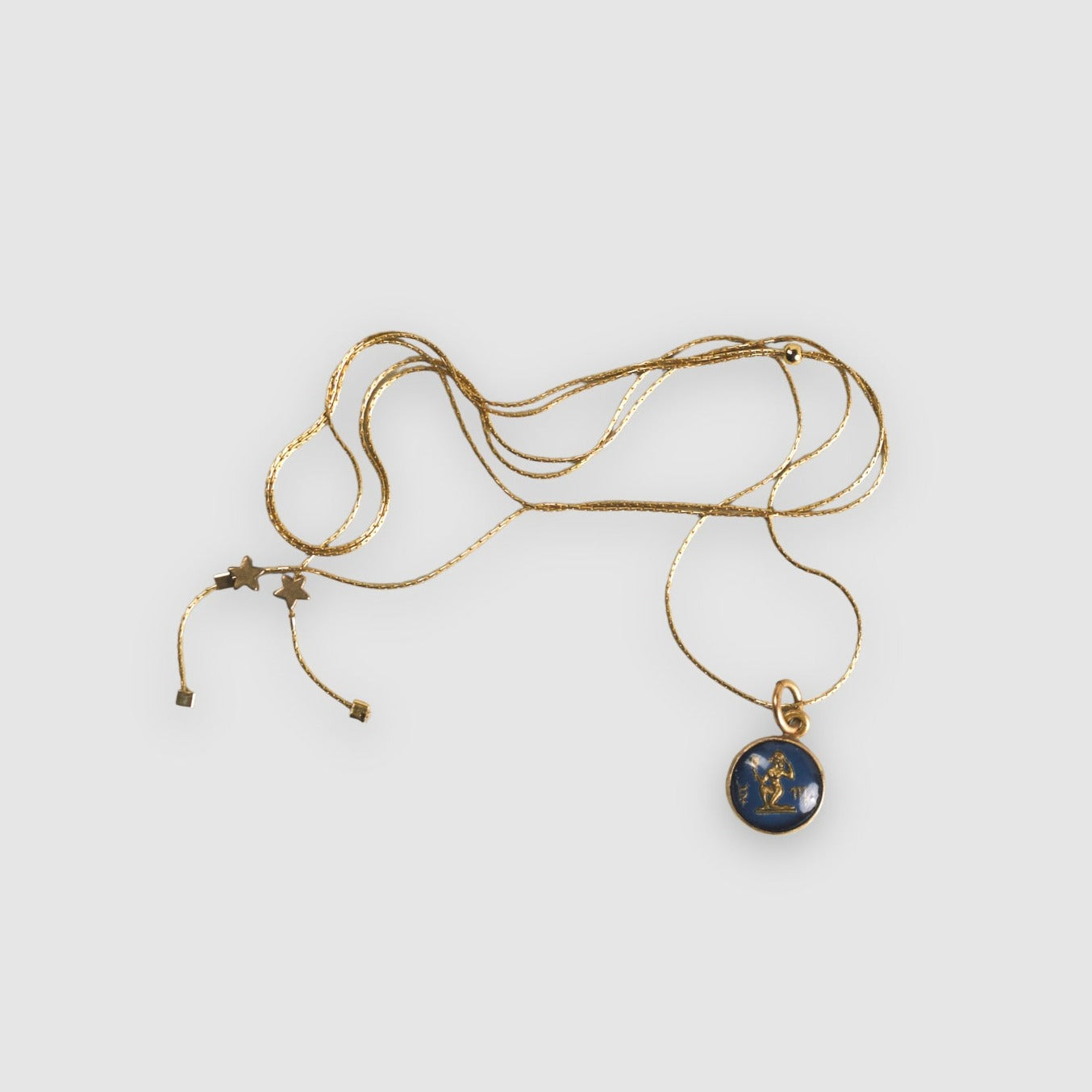 IN THE STARS INTAGLIO NECKLACE// VIRGO