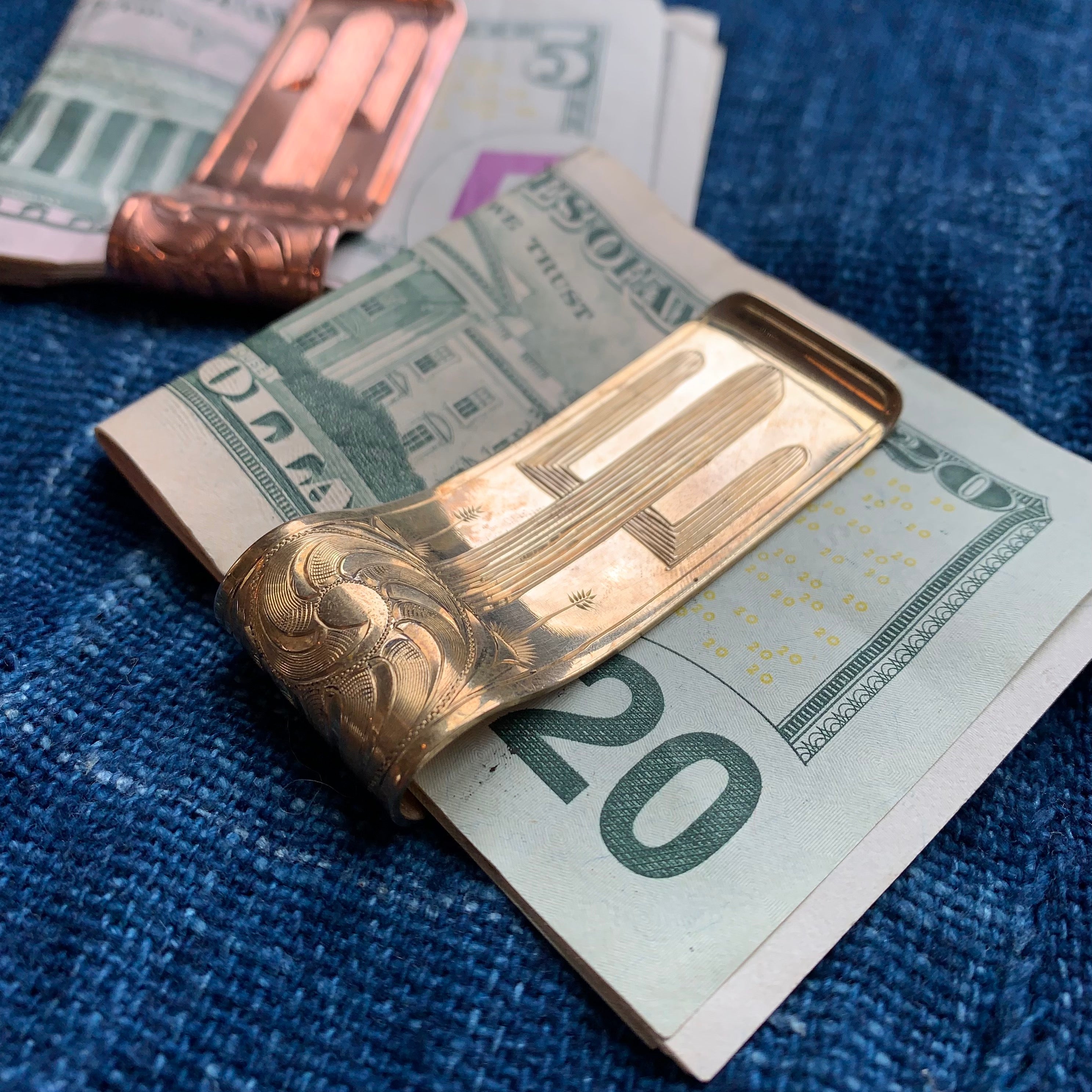 COPPER MONEY CLIP
