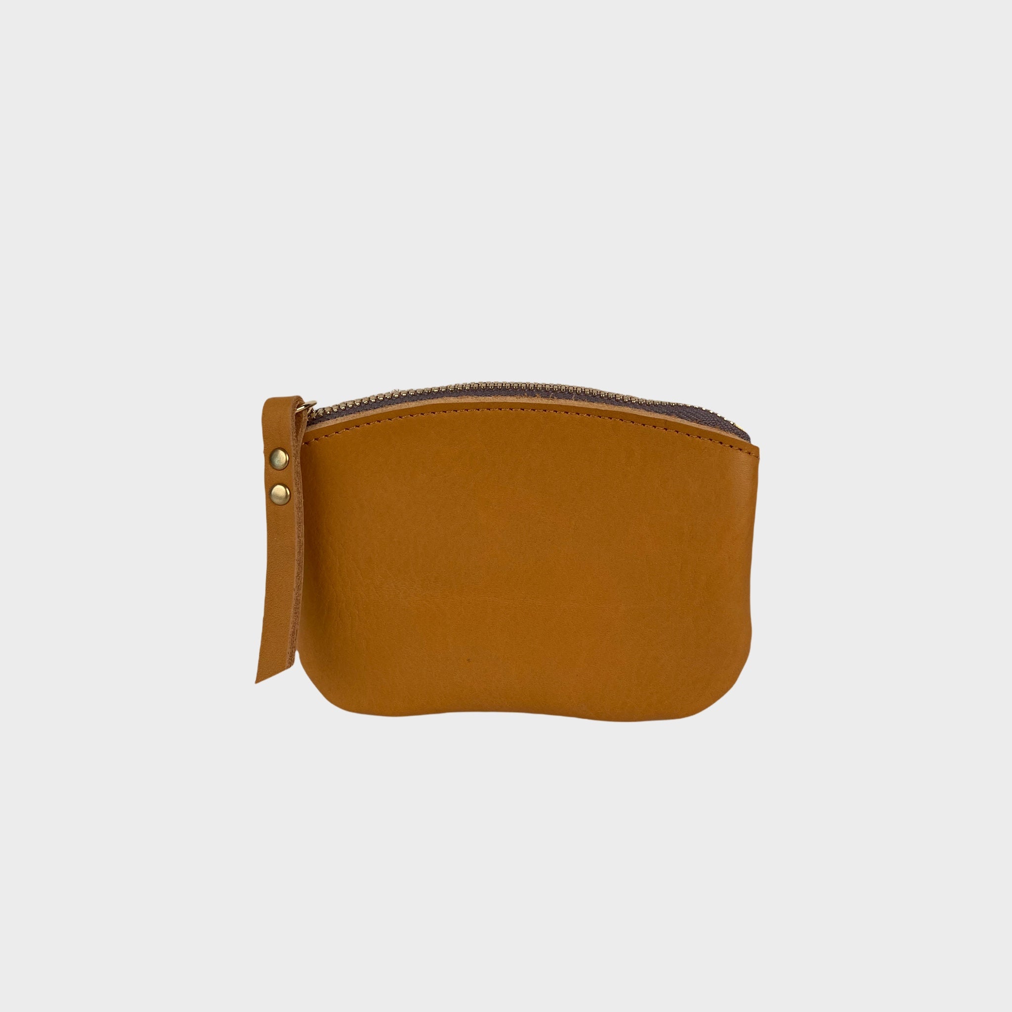 SMALL ZIPPER WALLET // DARK HONEY