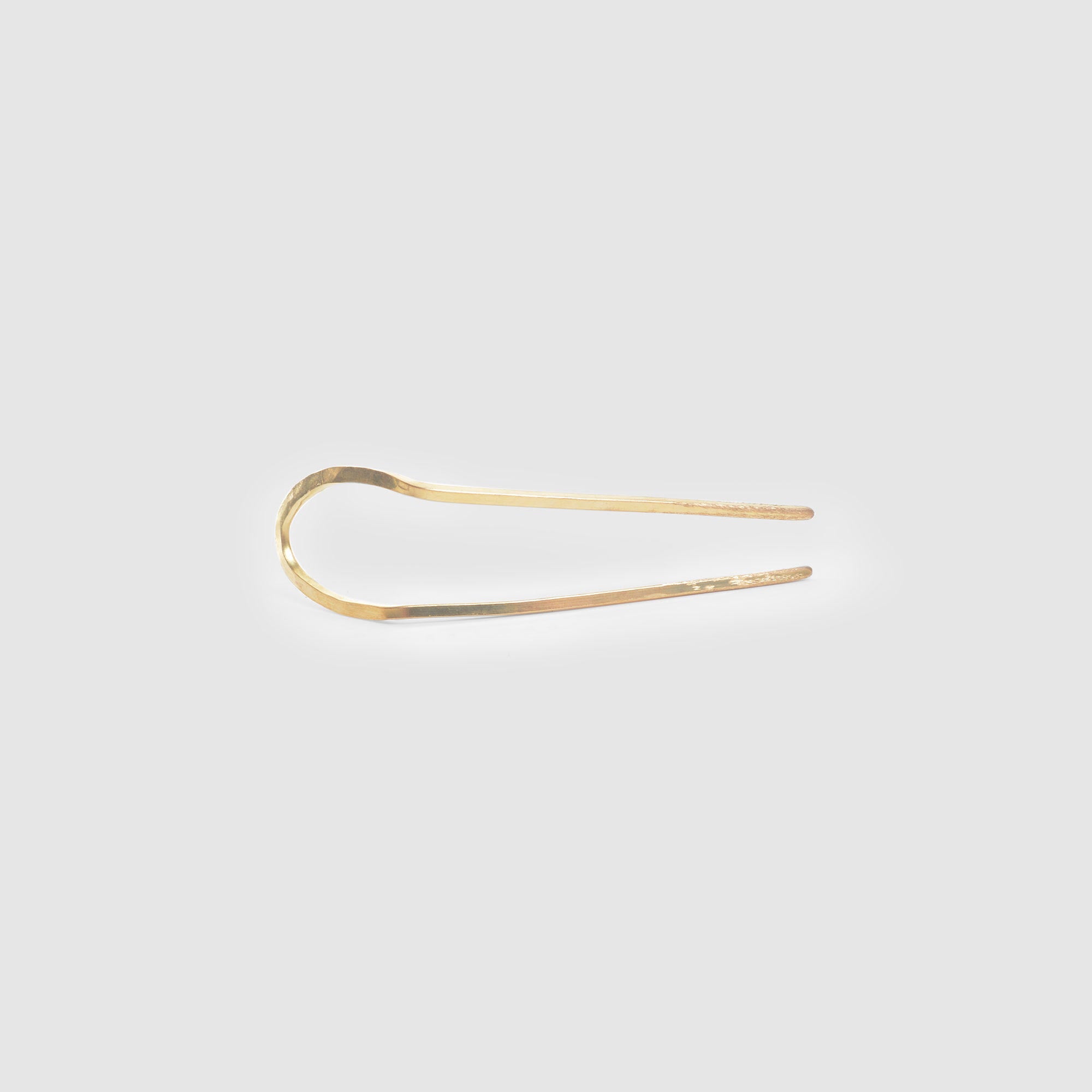 ARCO // HAIR PIN // HAND HAMMERED BRASS
