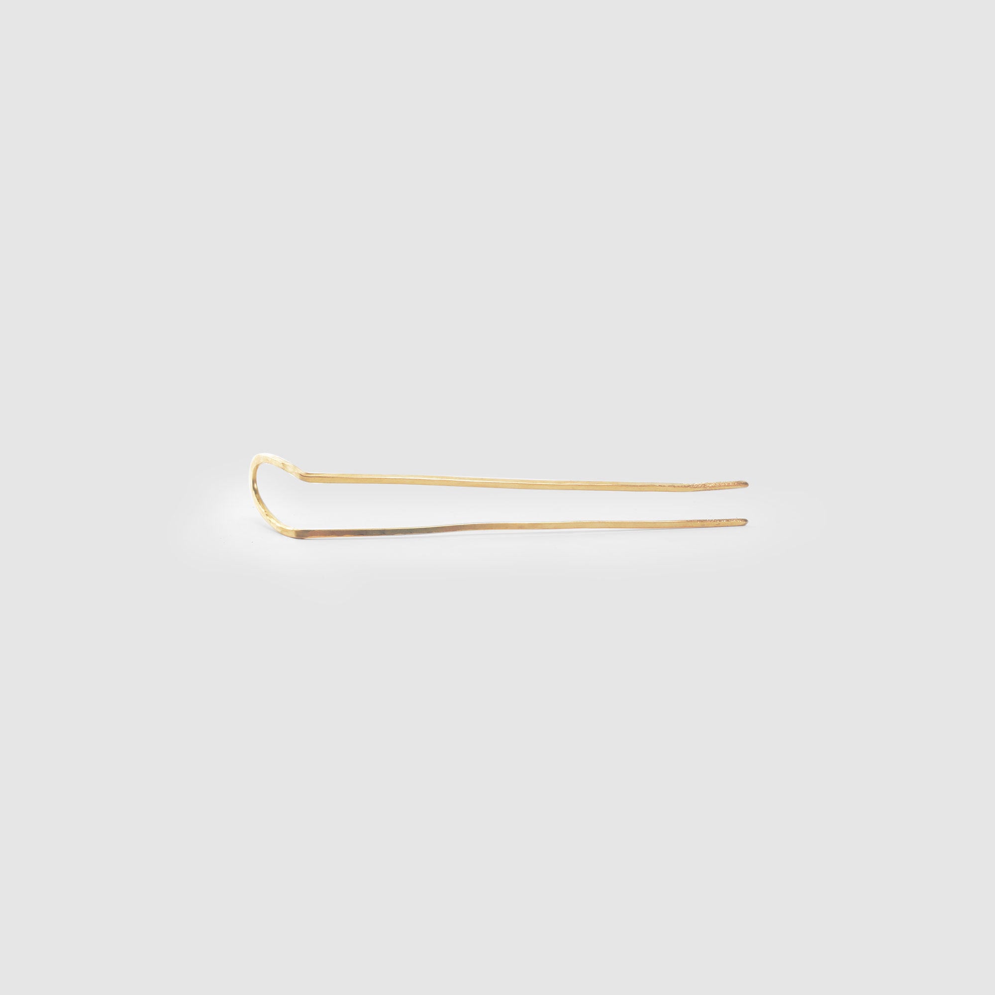 ARCO HAND HAMMERED BRASS HAIR PIN
